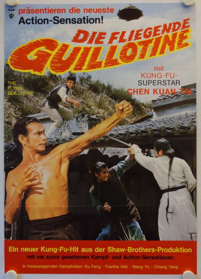 The Flying Guillotine original release german movie poster